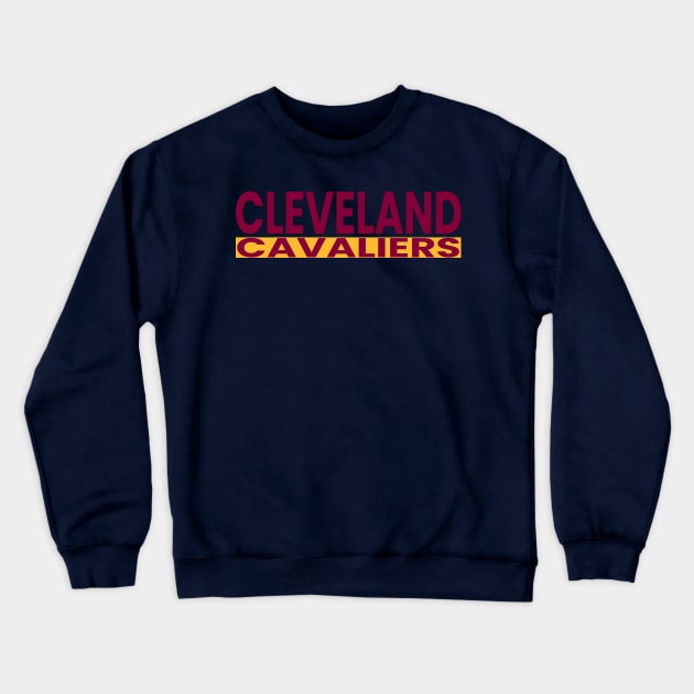 cleveland cavaliers Crewneck Sweatshirt by ALSPREYID